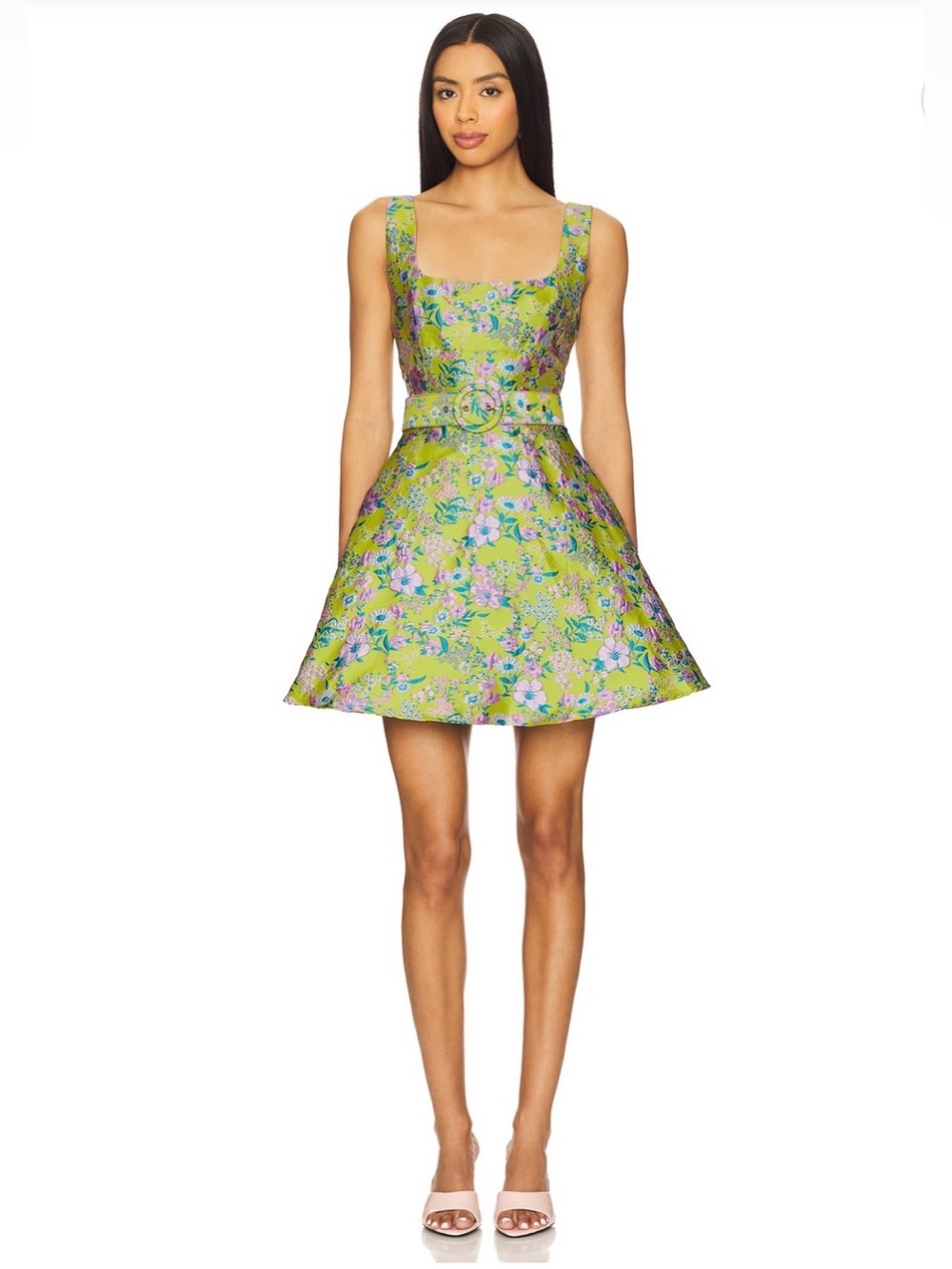 Zenobia Mini Dress in Floral Multi